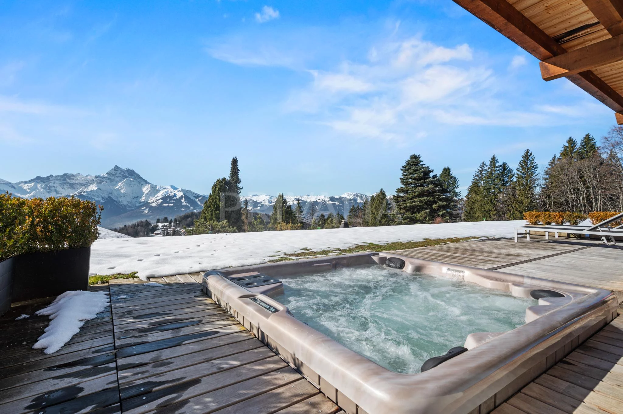 Chalet d’exception ski in – ski out aux portes de Villars