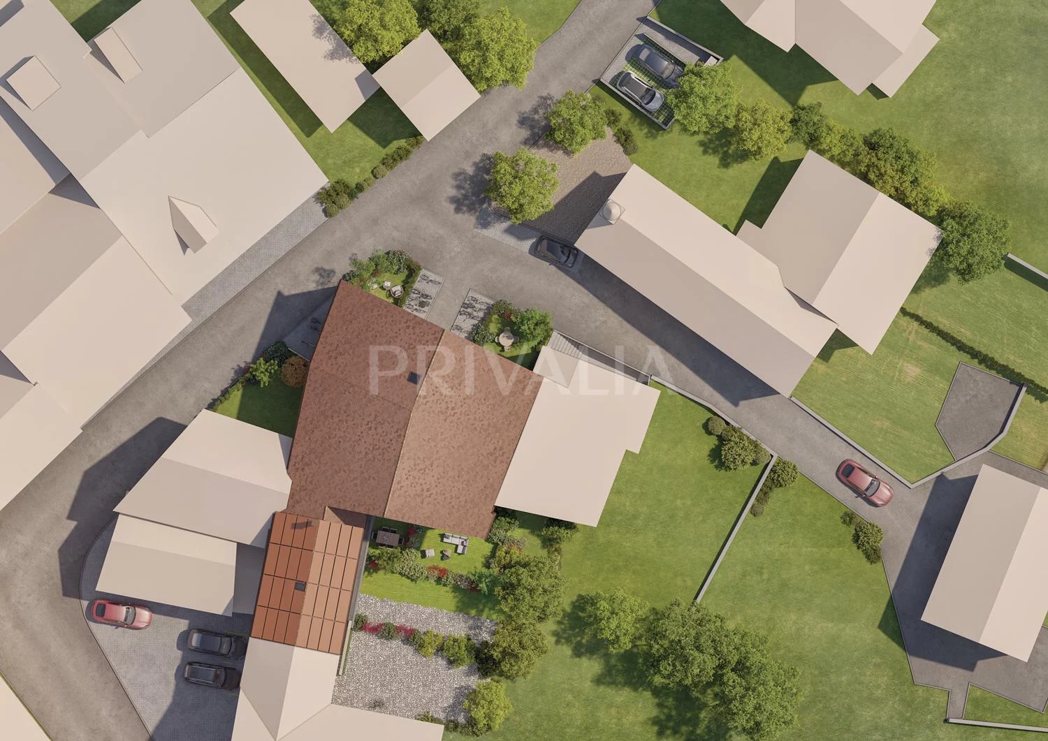 New project – 5-room duplex apartment with loggia