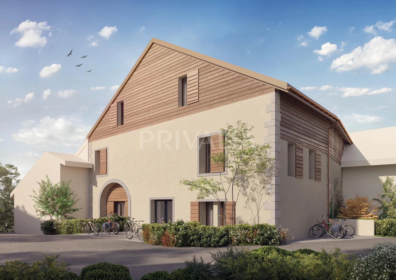 New project – 5-room duplex apartment with loggia