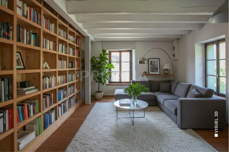 Belle maison mitoyenne villageoise au cœur de Troinex