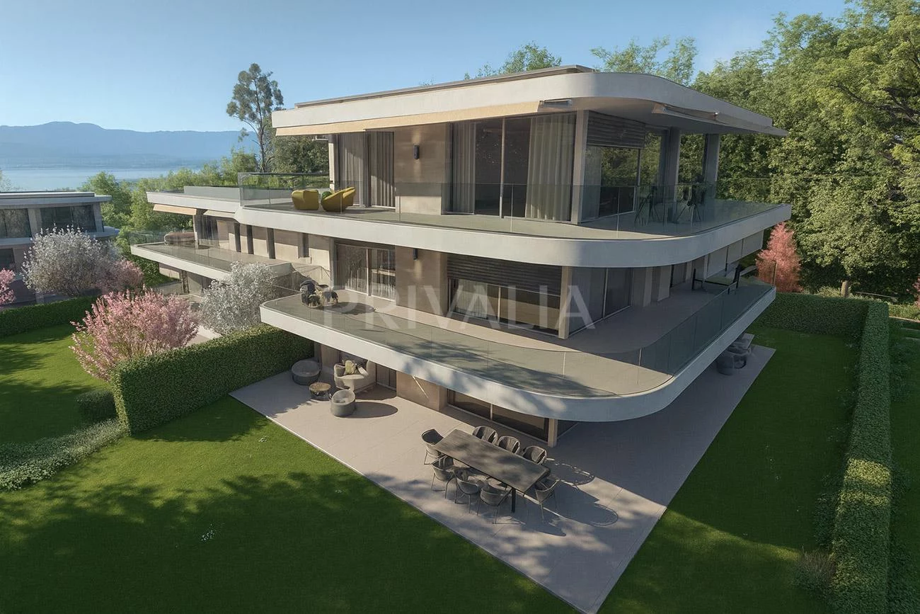 Magnifique appartement de 223 m2 PPE avec grande terrasse et jardin privé