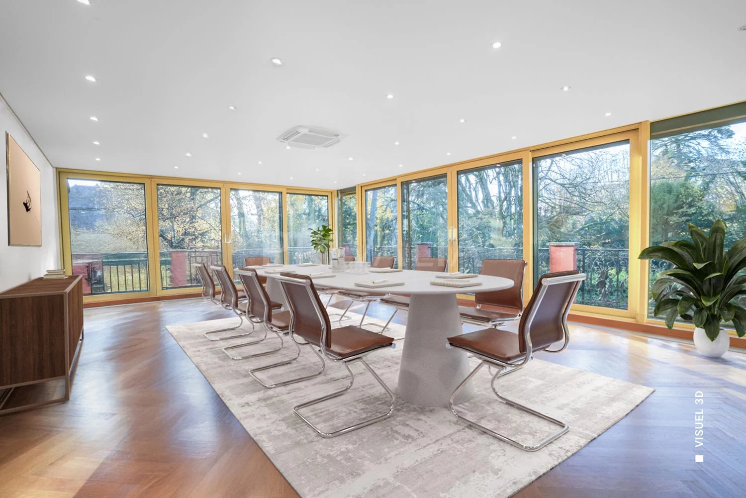 Magnificent offices in a private mansion in Chêne-Bougeries