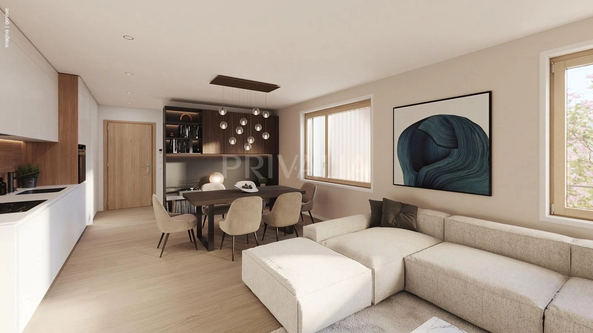 Projet neuf – Appartement de 5 pièces au rez-de-chaussée