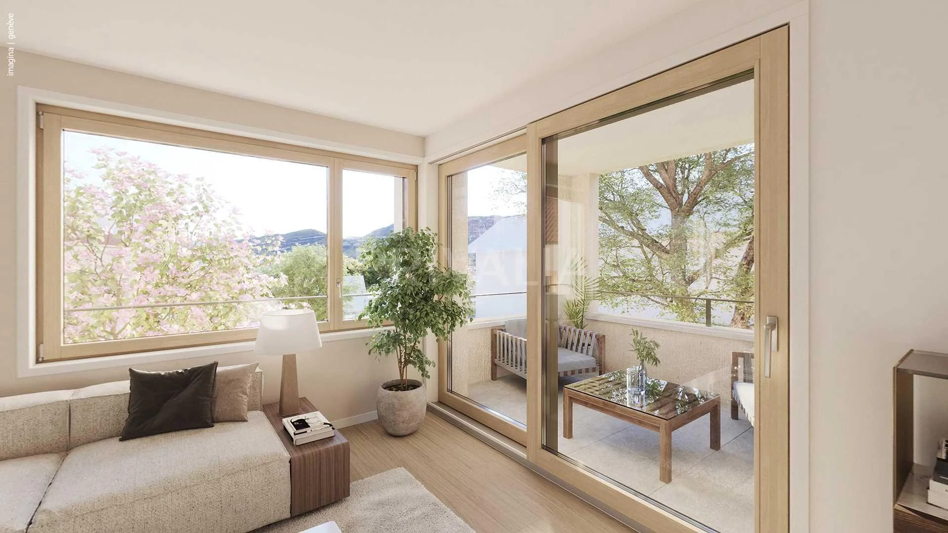 Projet neuf – Appartement de 5 pièces au rez-de-chaussée