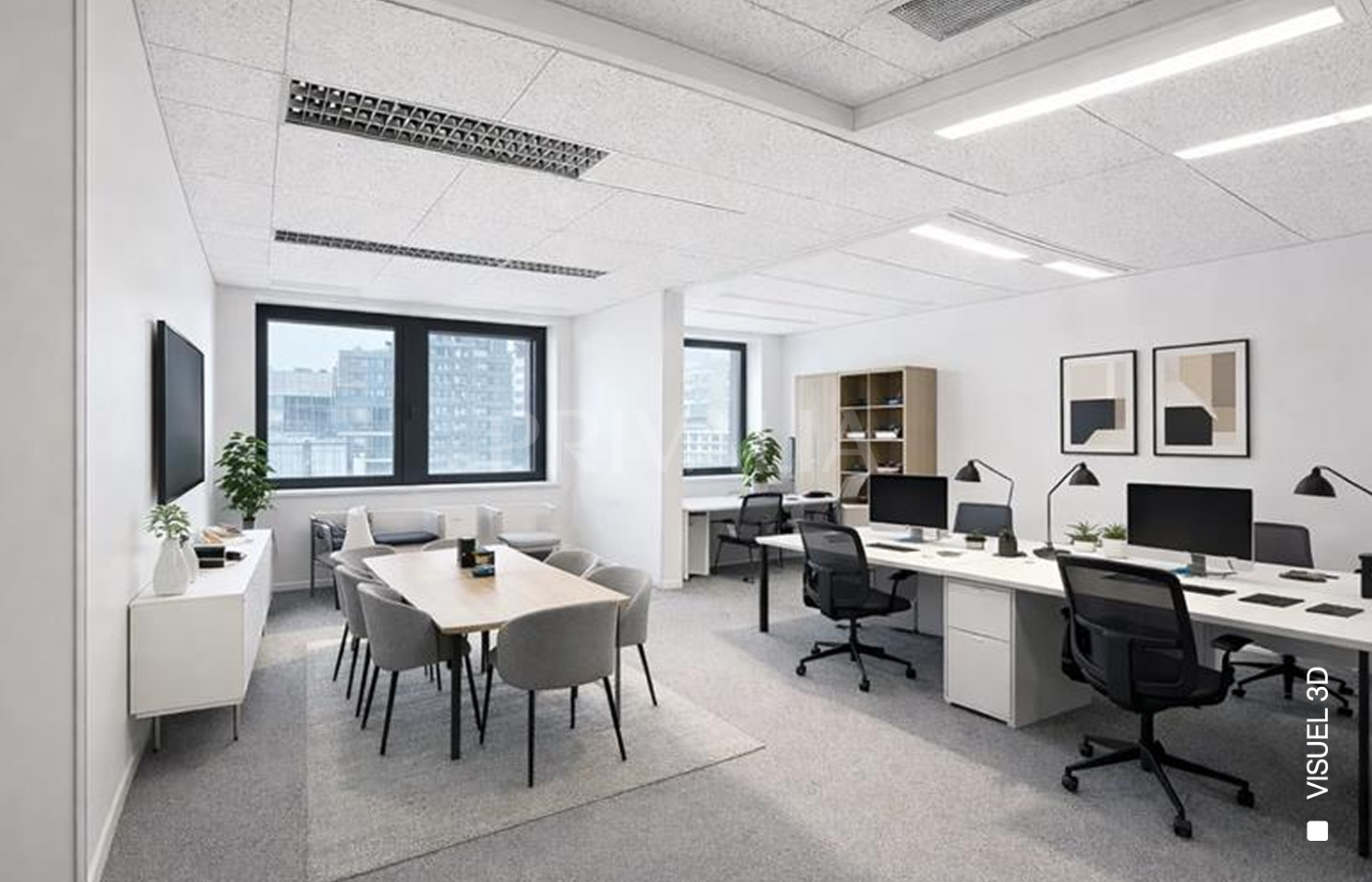 New opportunity : Spacious offices with exceptional views of the Rhône