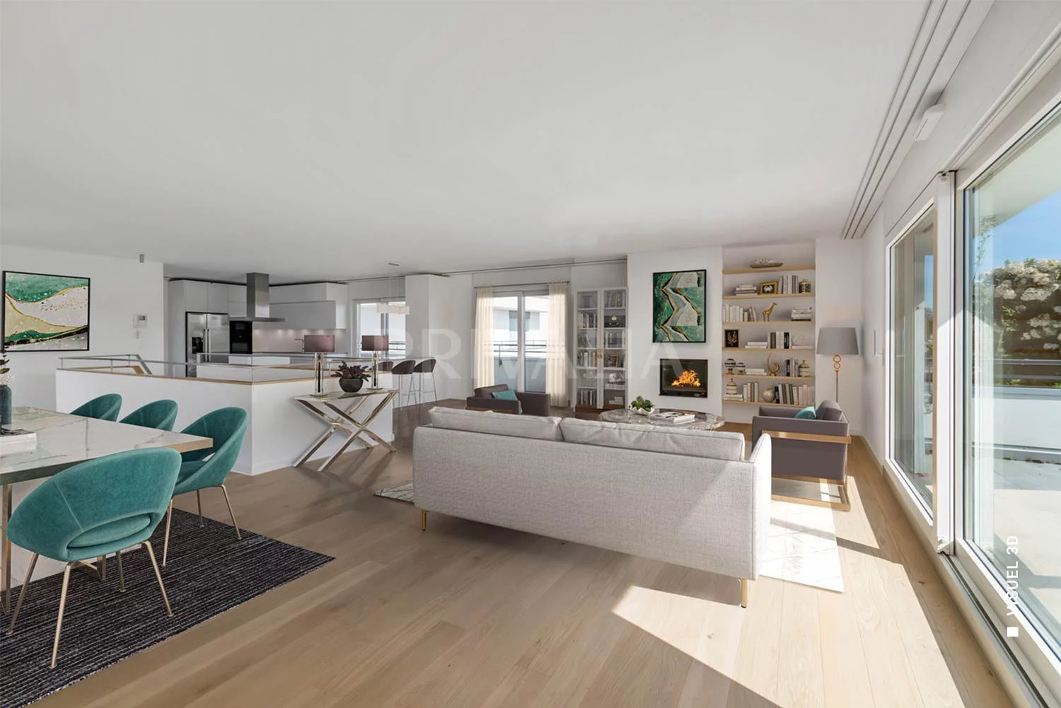 BEAUTIFUL 286 SQM DUPLEX ON THE TOP FLOOR