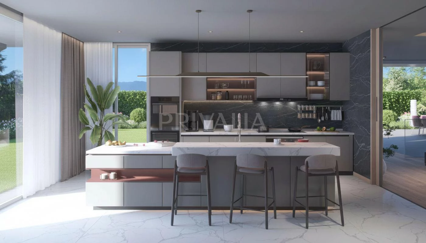 Magnifique appartement de 223 m2 PPE avec grande terrasse et jardin privé