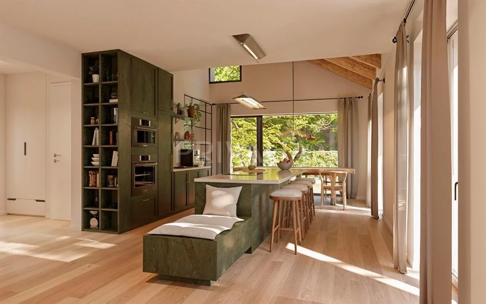 Expanded and renovated detached villa with 7 rooms in Thônex