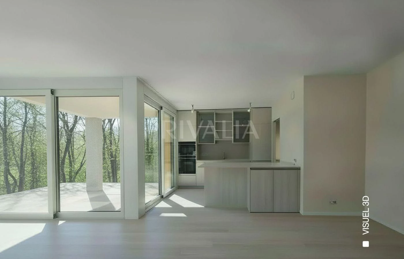 Superb new ground floor apartment in a new low-energy consumption residence