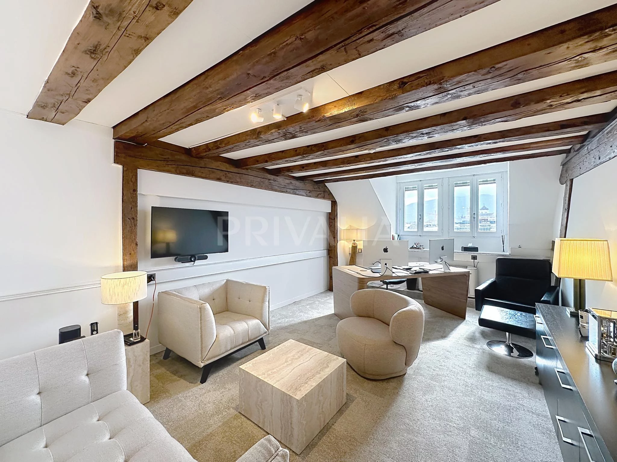 Exceptional : Magnificent crossing offices on Quai des Bergues