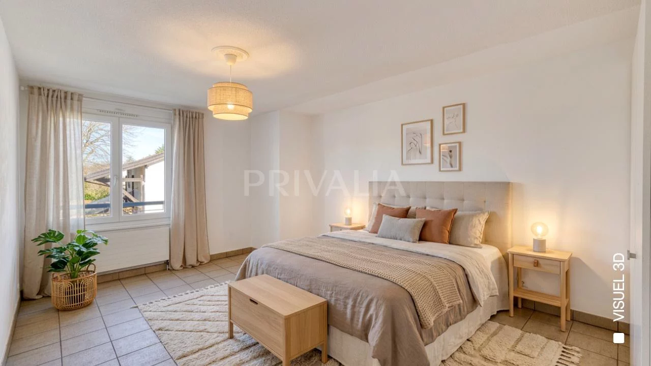 Exclusive : Apartment in the heart of the village of Sézenove