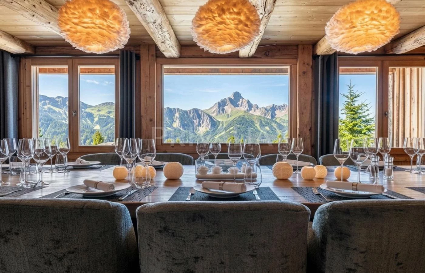 Chalet d’exception au sommet de Megève