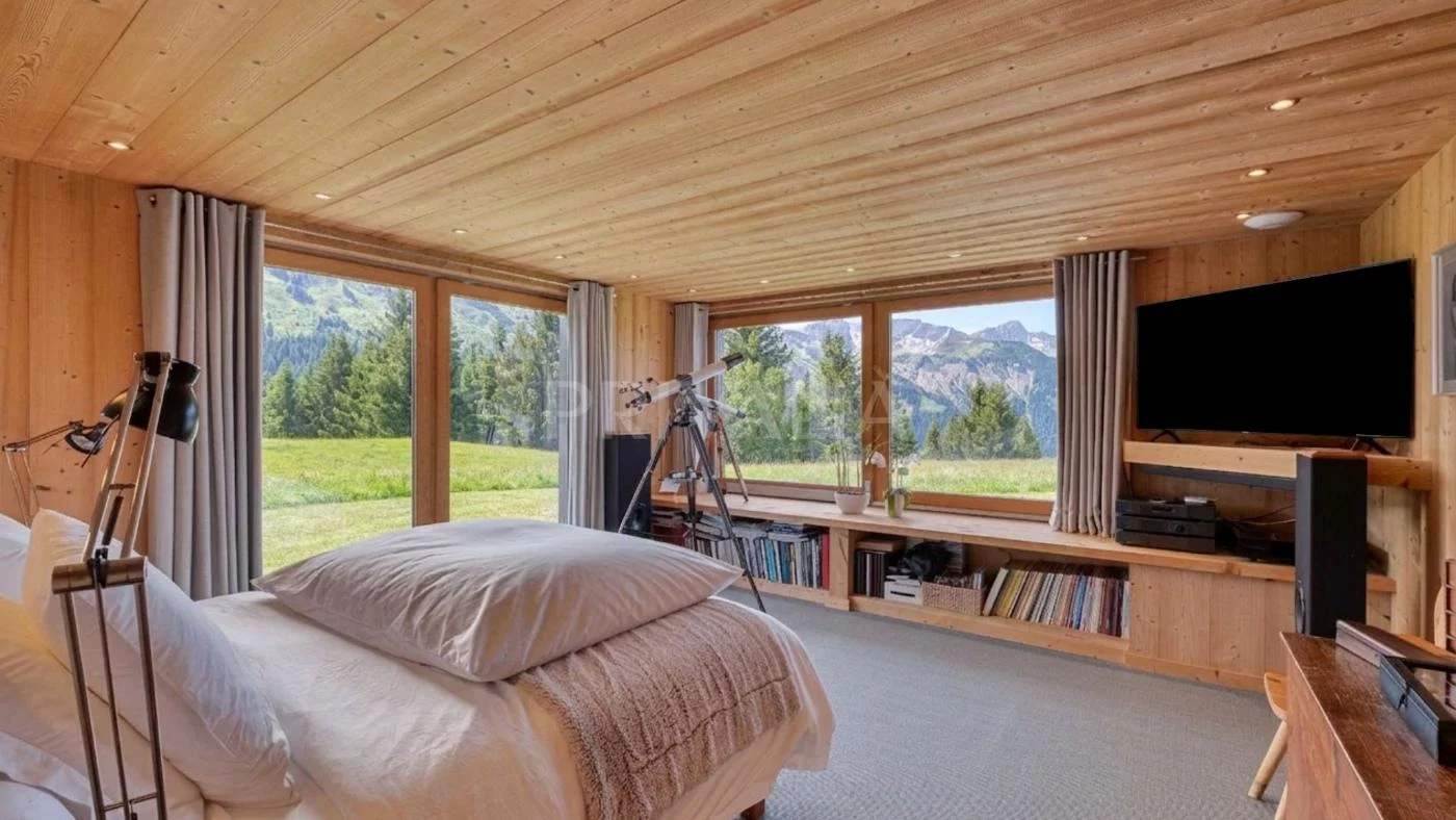 Chalet d’exception au sommet de Megève