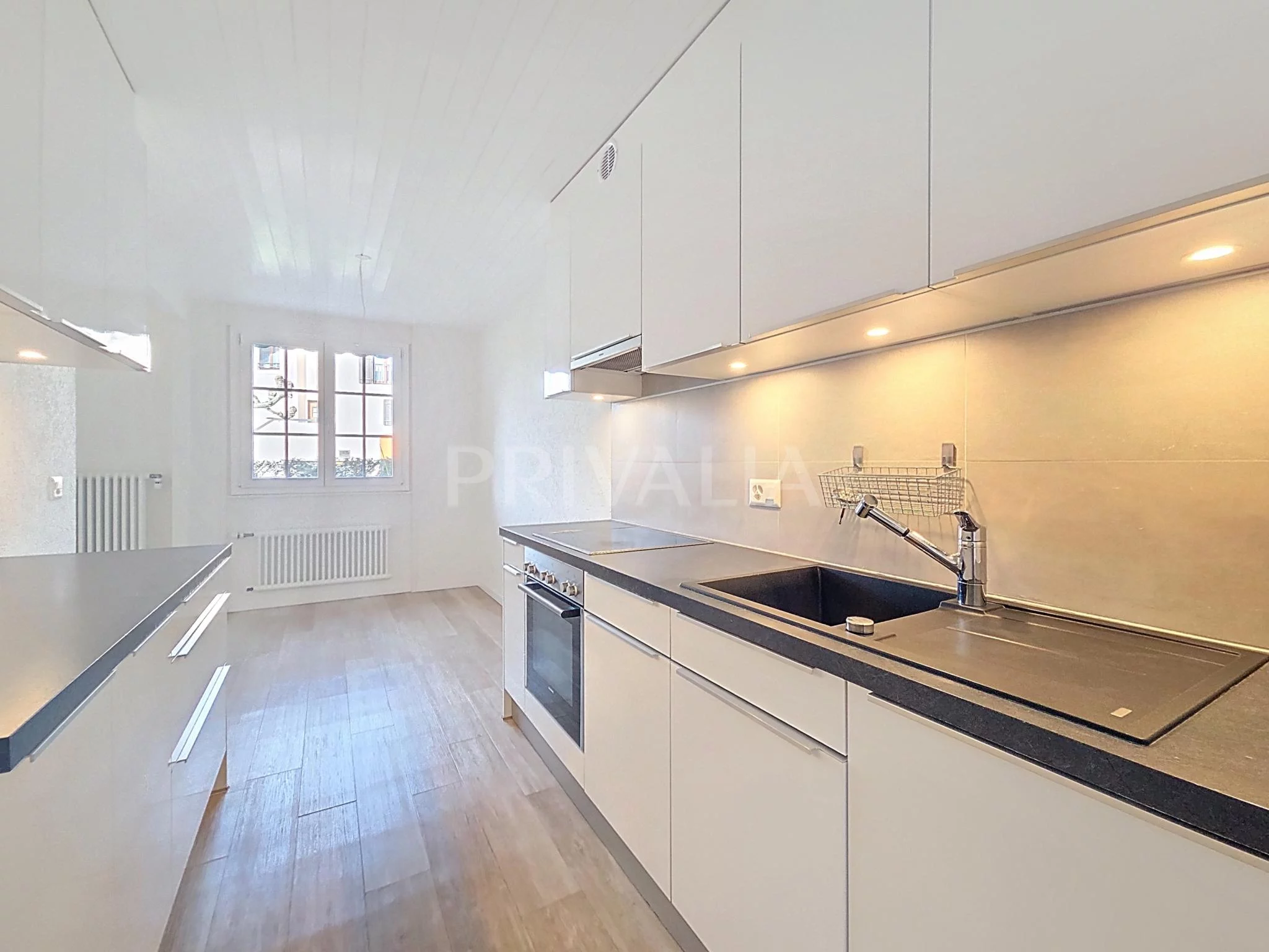 Bel appartement au rez-de-chaussée avec terrasse au coeur de Choulex