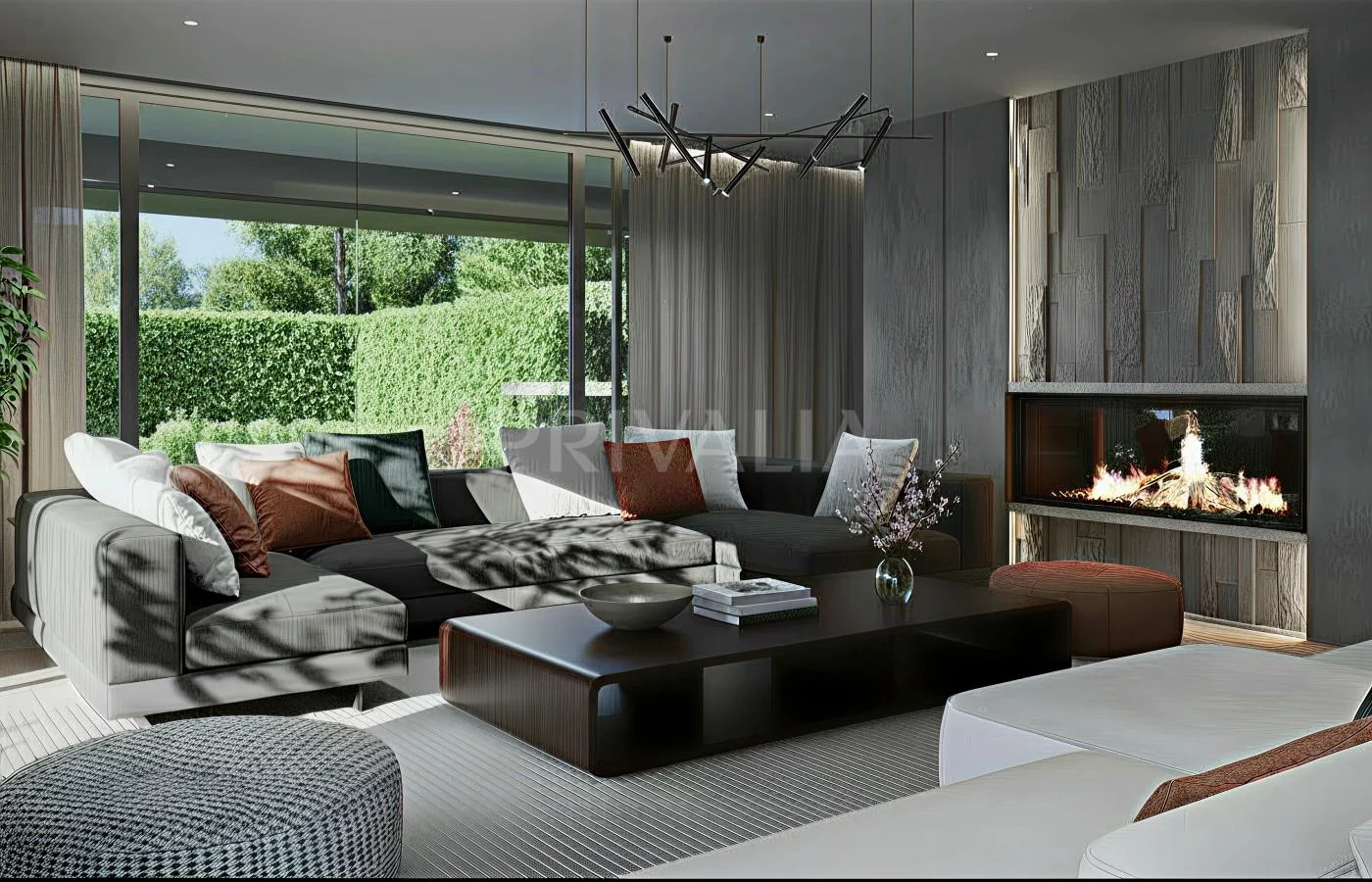 Stunning off-plan apartment of 223 sqm (PPE) with spacious terrace and private garden