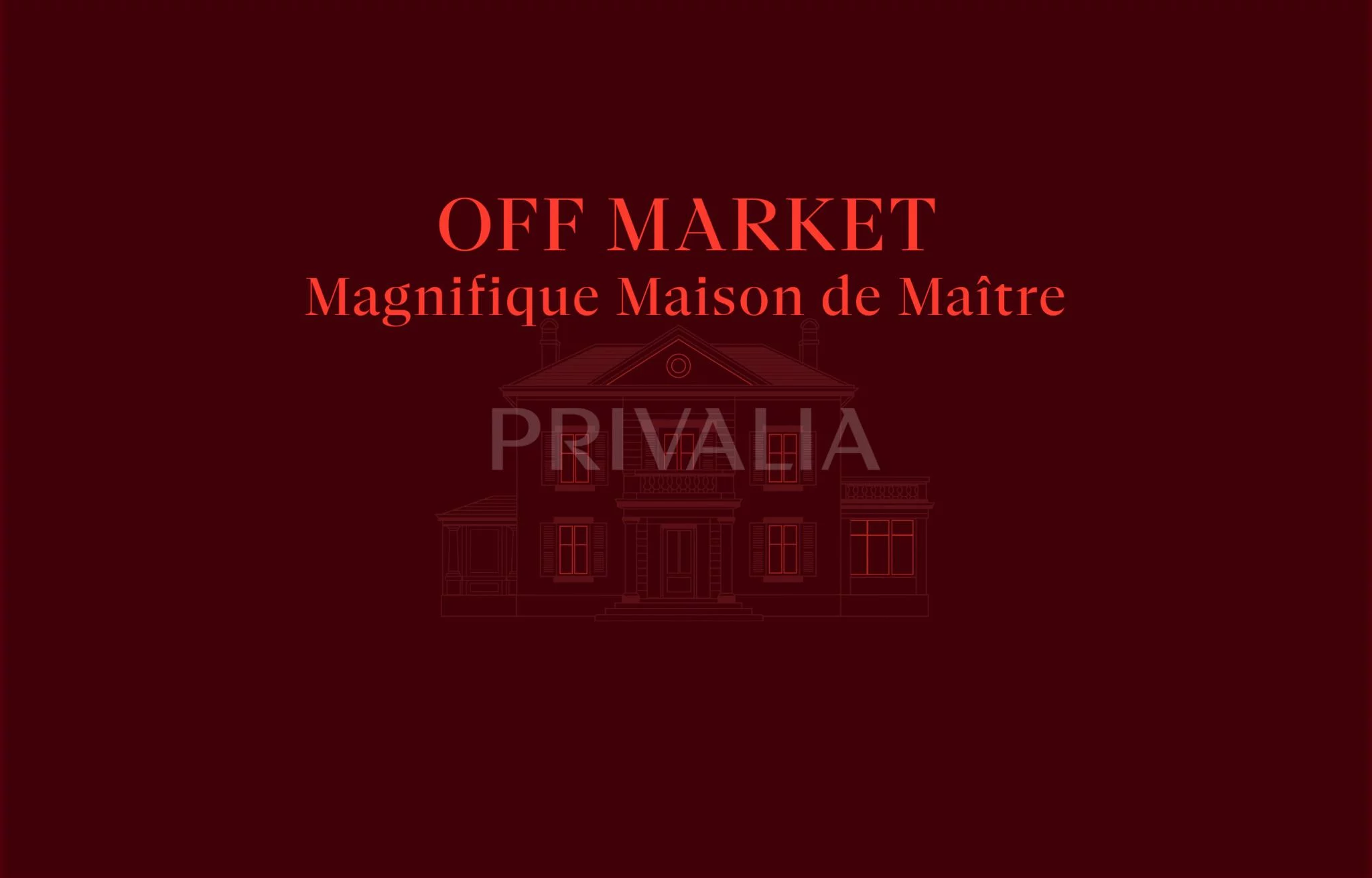 Magnifique maison de maître entièrement rénovée dans un cadre privilégié