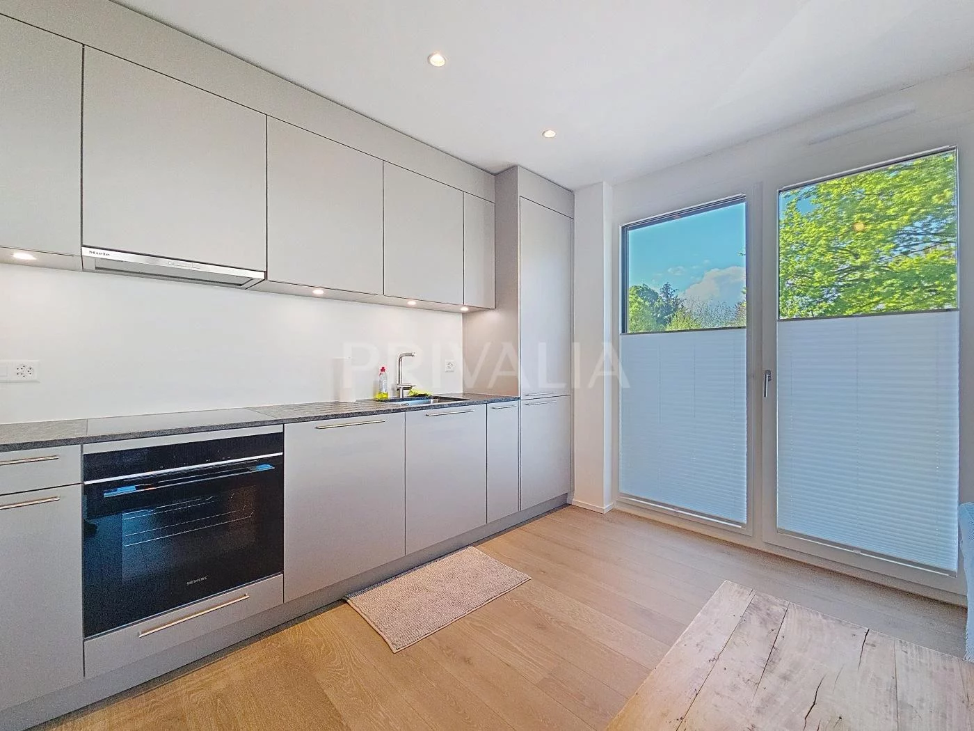 Bel appartement contemporain à deux pas du lac avec accès à une plage privée