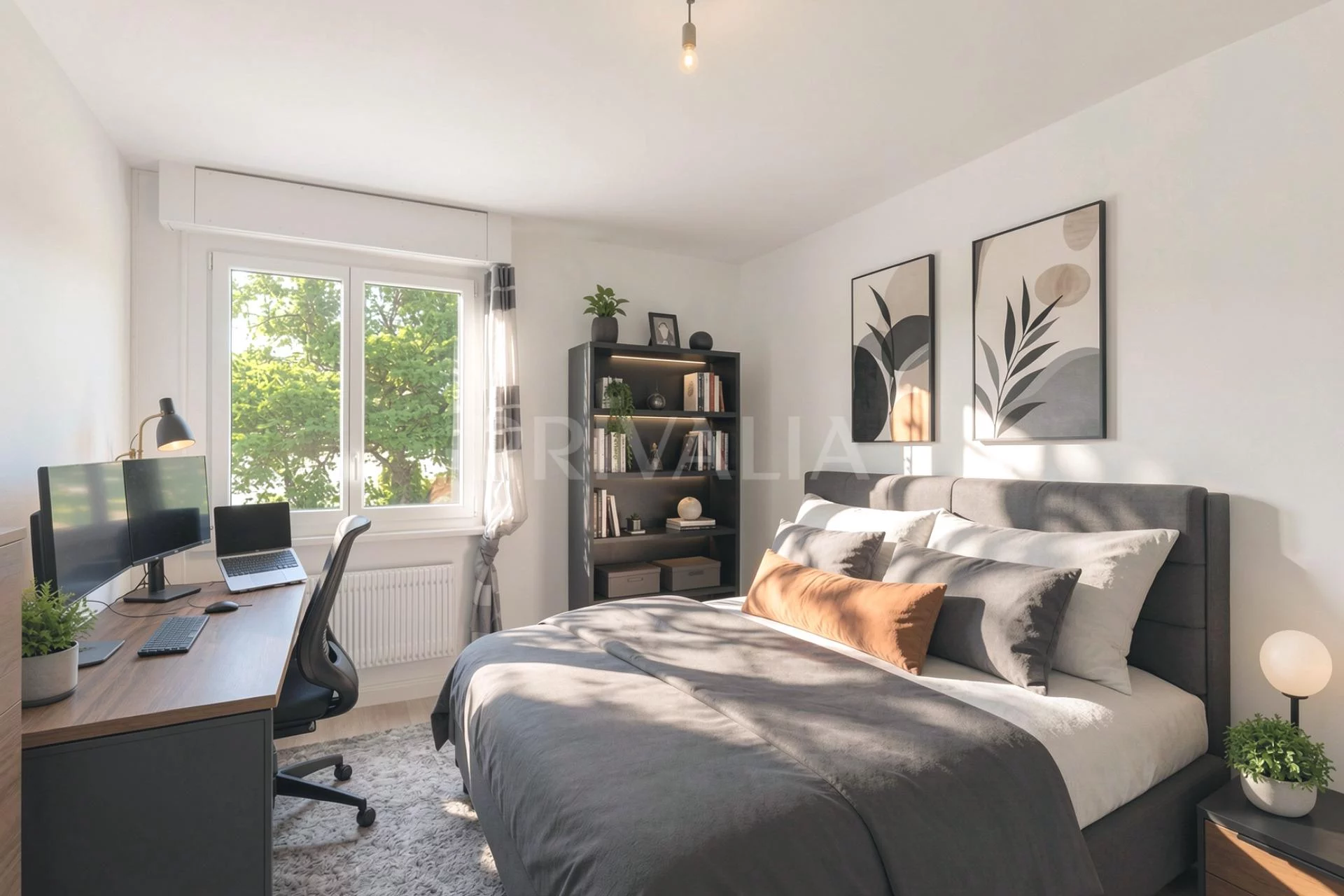 En Exclusivité : Spacieux 5 pièces rénové avec balcon et garage à Onex