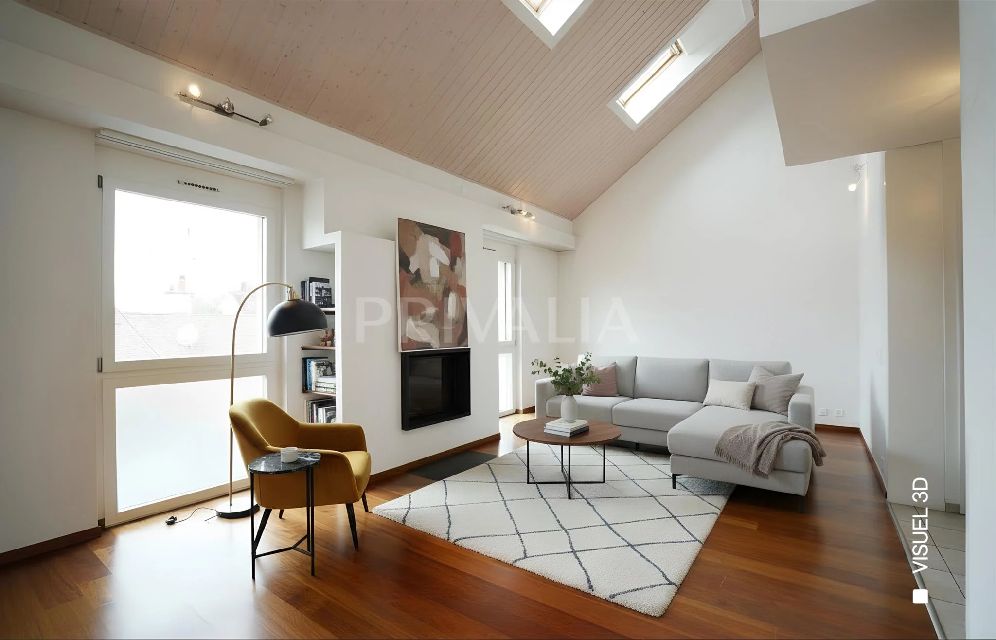 Superb bright flat in the heart of Bernex
