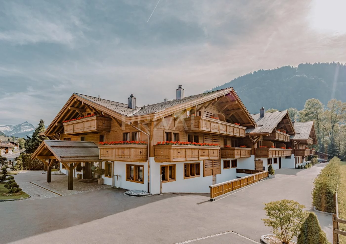 An exceptional hotel in the heart of the Alpine village of Gstaad