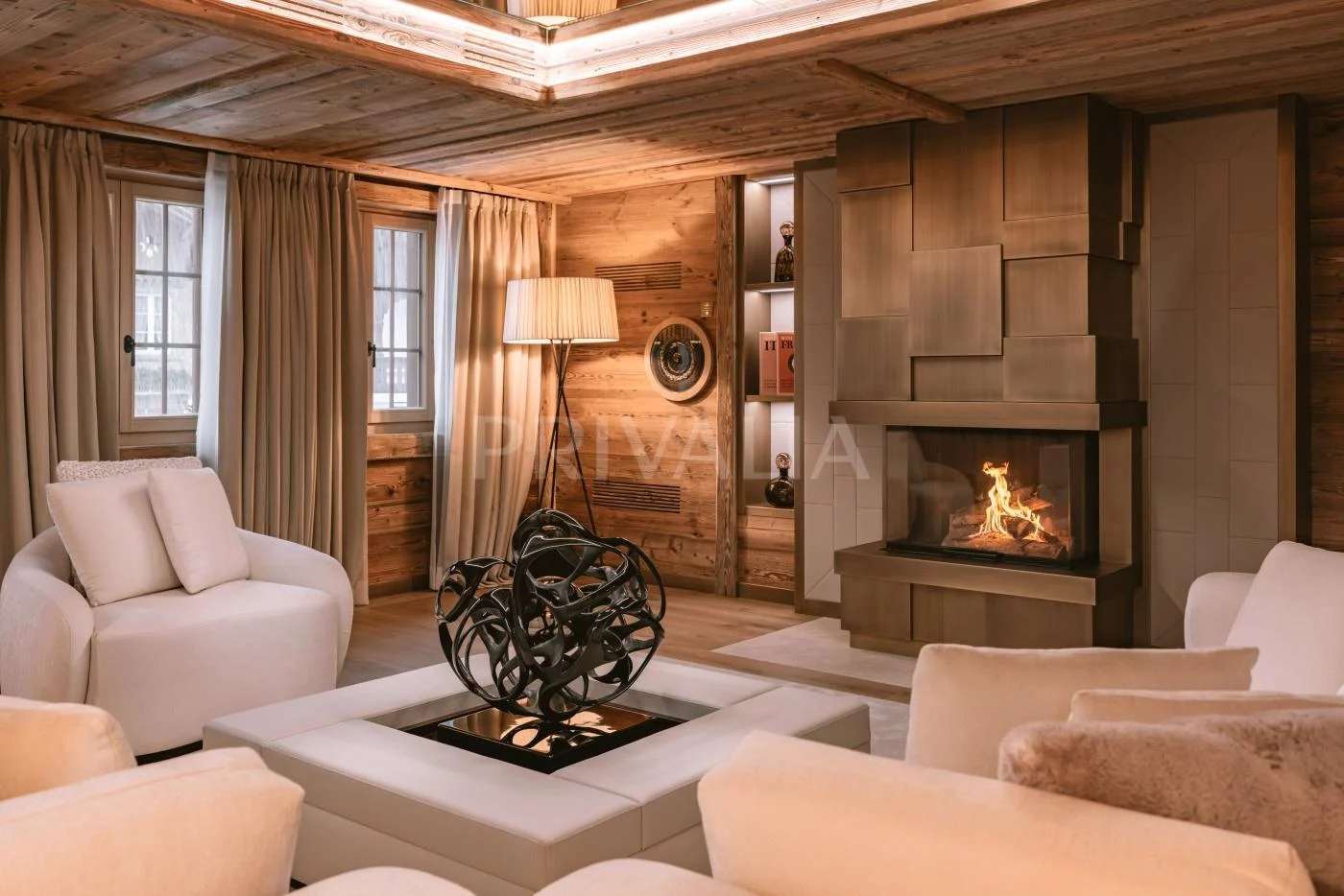 An exceptional chalet in the heart of the Alpine village of Gstaad
