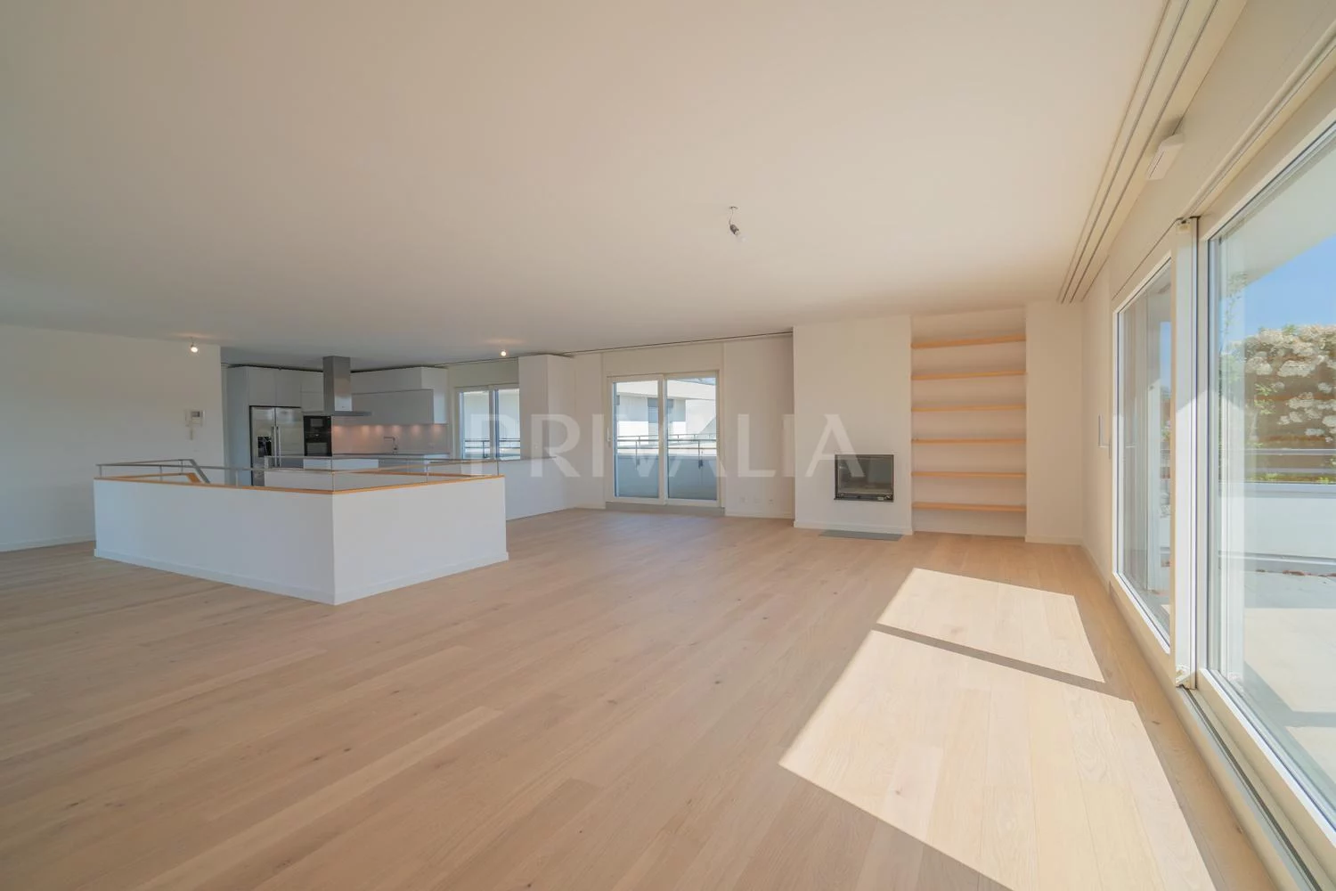 Superbe attique en duplex rénové avec terrasses et vue dégagée