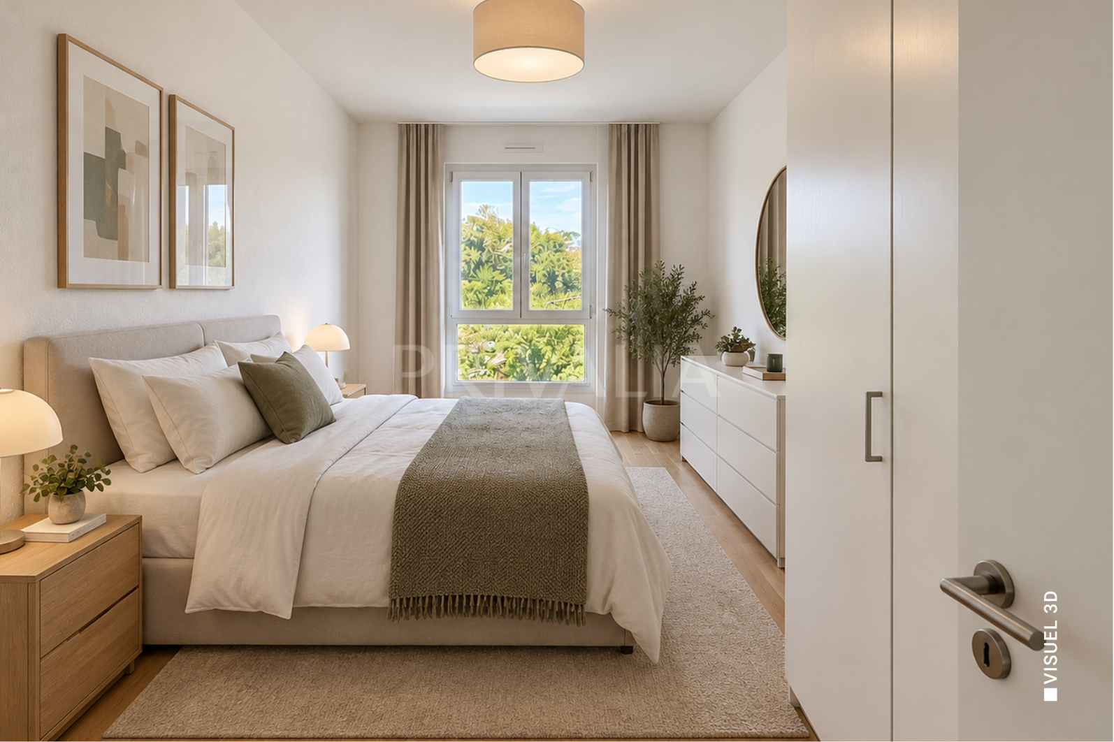 Exclusively listed: Beautiful renovated apartment with balcony in Onex