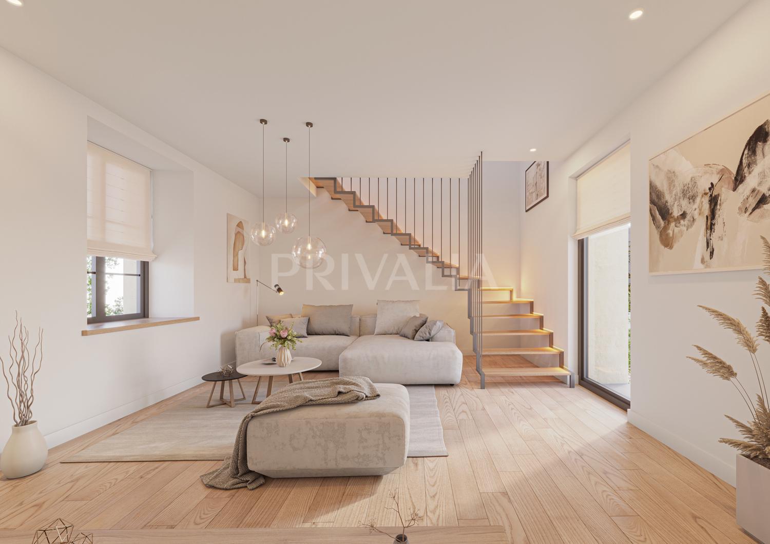 PrivaliaProjet neuf – Appartement 5 pièces en duplex avec balcon et vue panoramique