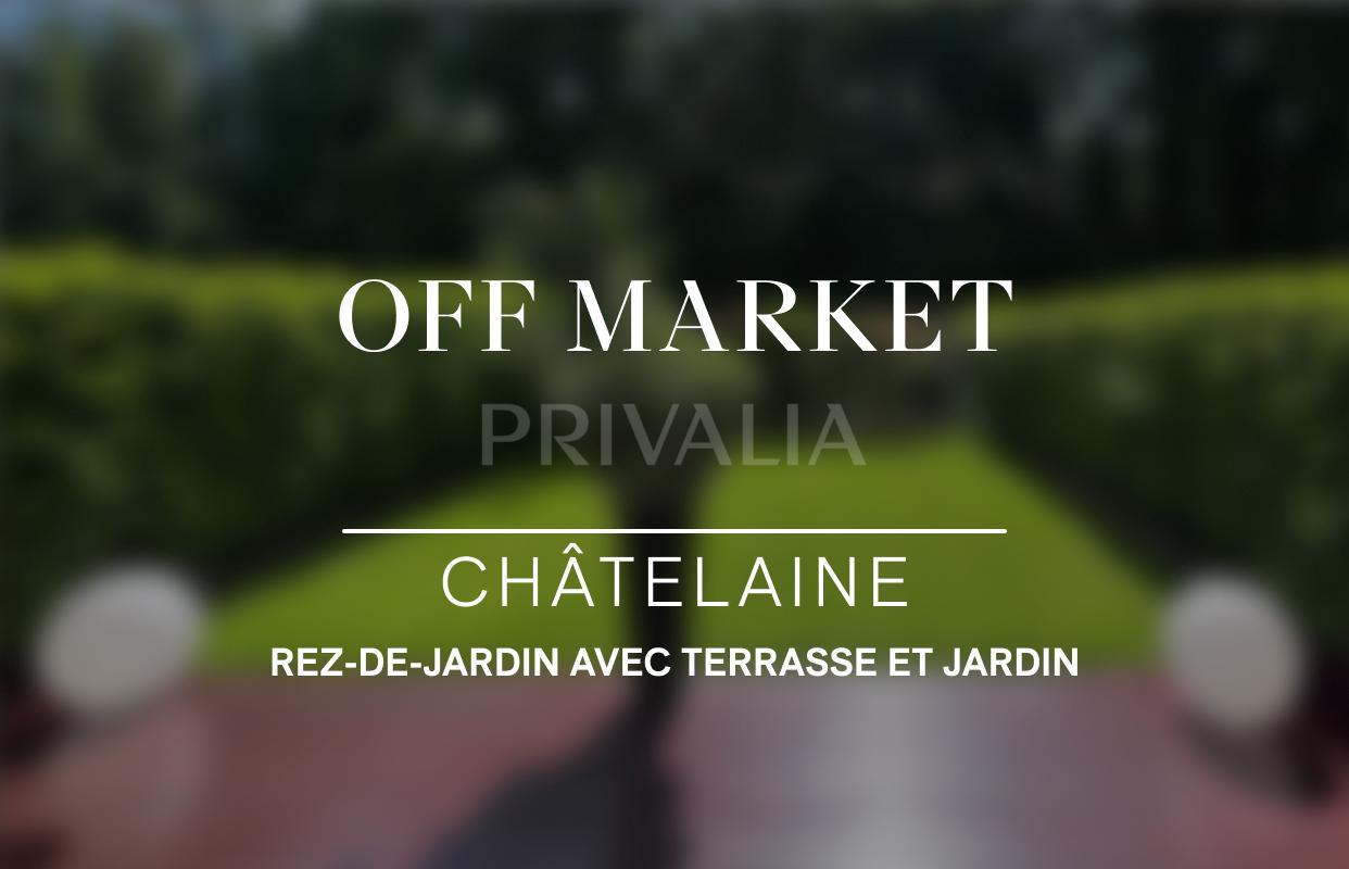 PrivaliaEn exclusivité : Rez-de-jardin de 120 m2 PPE avec terrasse et jardin