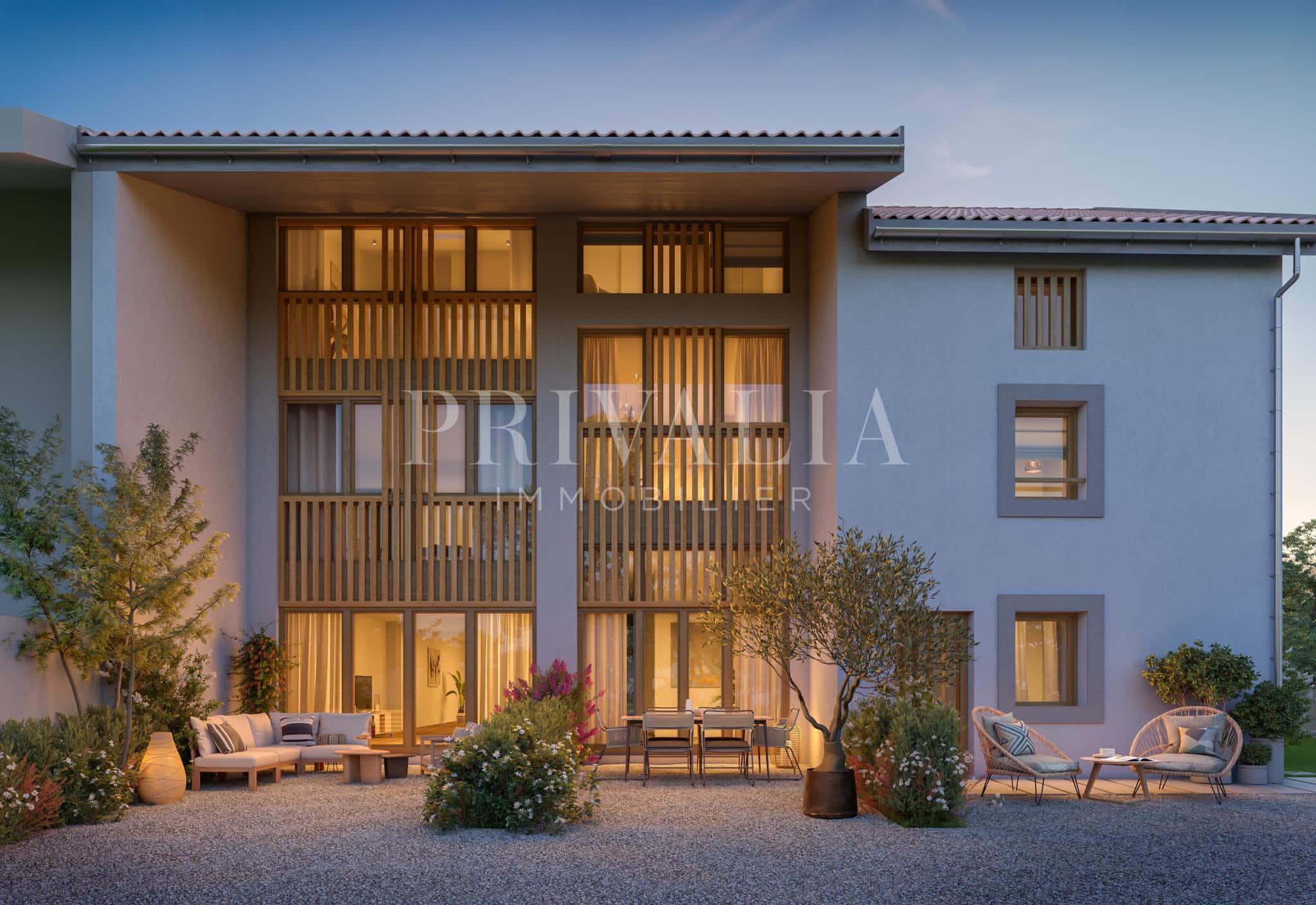 PrivaliaTradition et modernité : Villa neuve HPE de 5 pièces à Plan-les-Ouates (C)