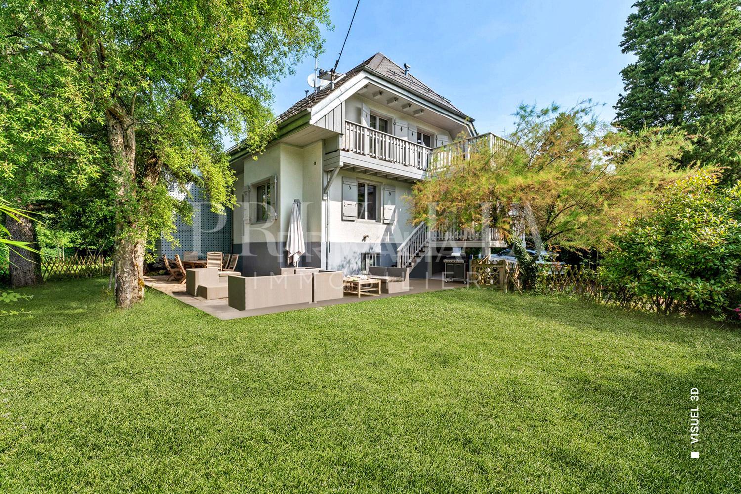PrivaliaExclusive listing: Charming detached house on a plot of more than 1’000 m² in Conches