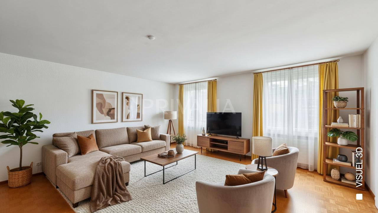 PrivaliaEn exclusivité – Spacieux appartement de 6 pièces à Collonge-Bellerive