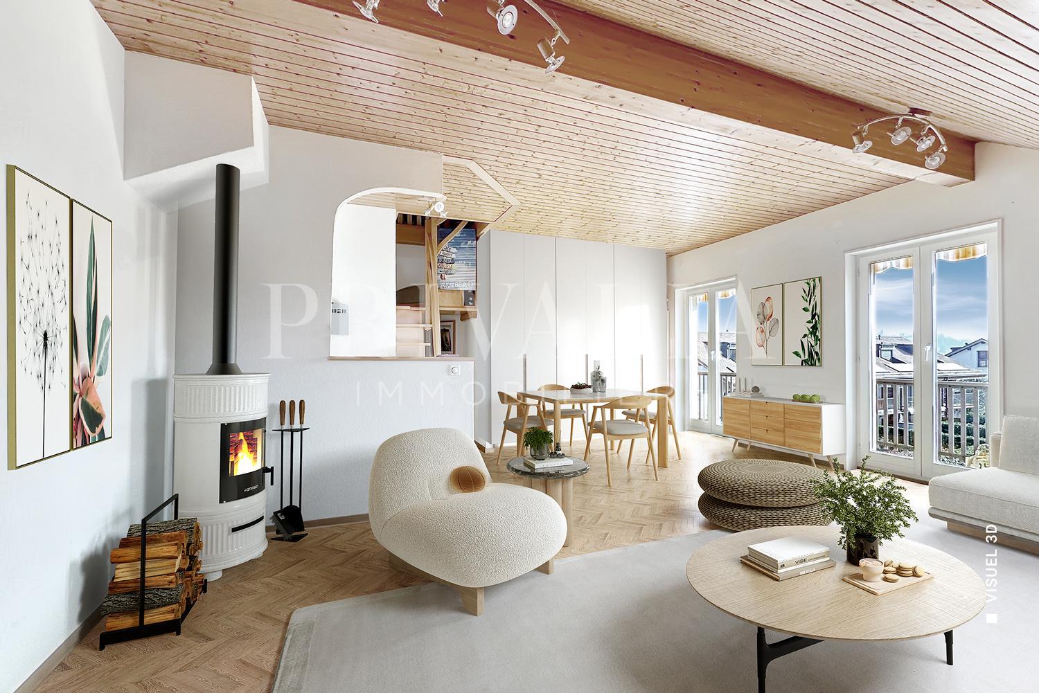 PrivaliaExclusive: Top-Floor Duplex with Balcony