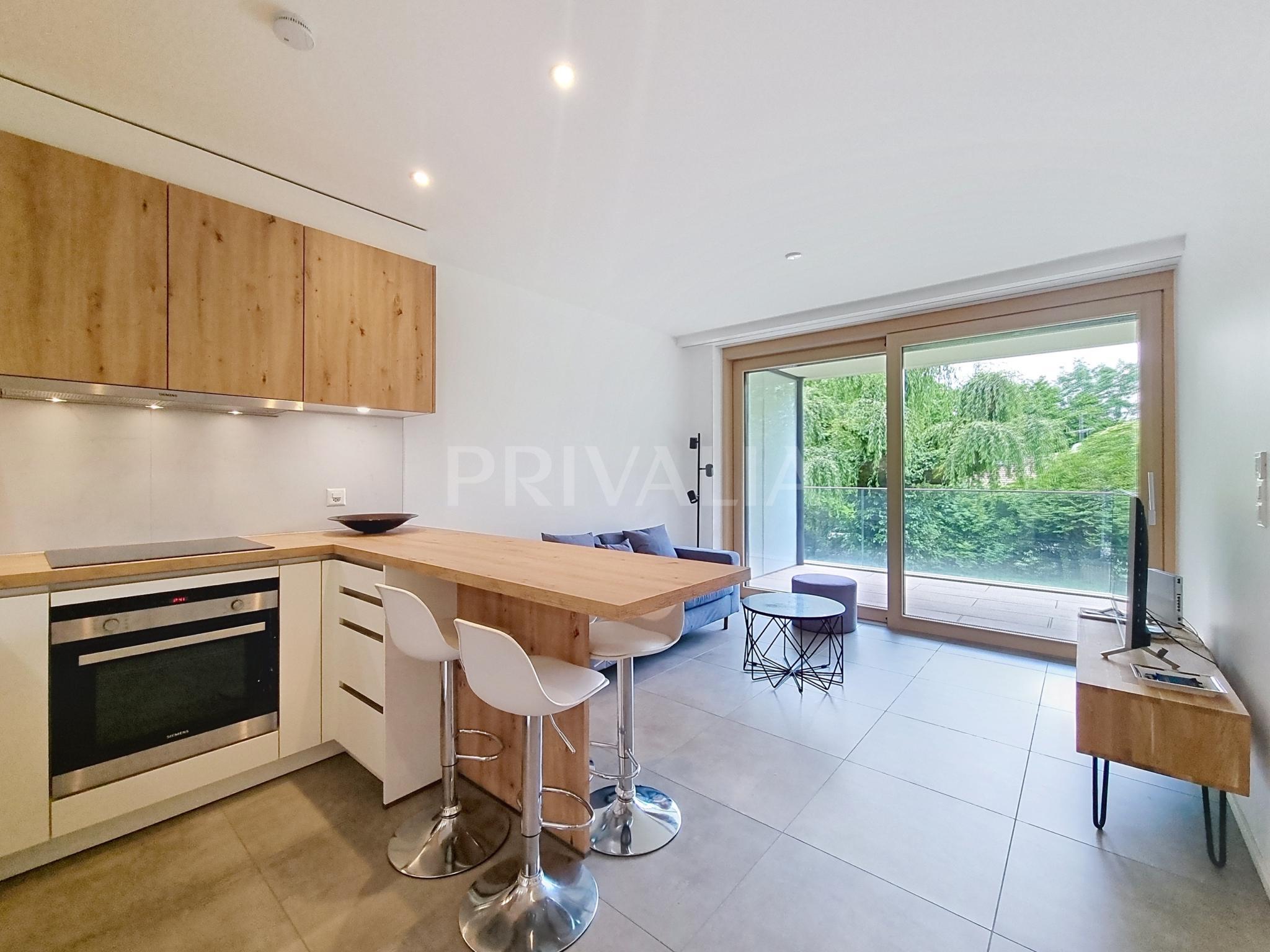 PrivaliaBeautiful furnished contemporary 3-room flat in a luxury residence