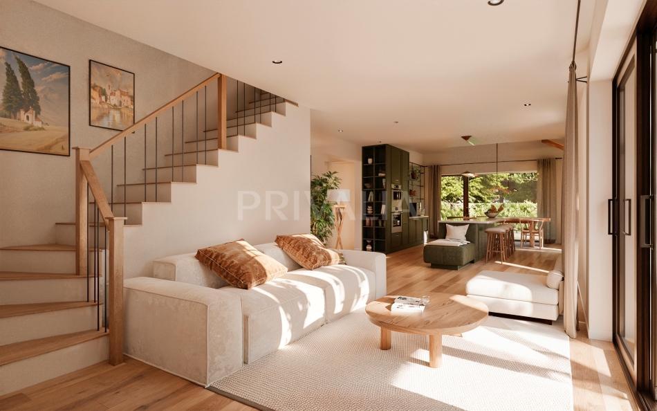 PrivaliaVilla Individuelle agrandie et rénovée de 7 Pièces à Thônex