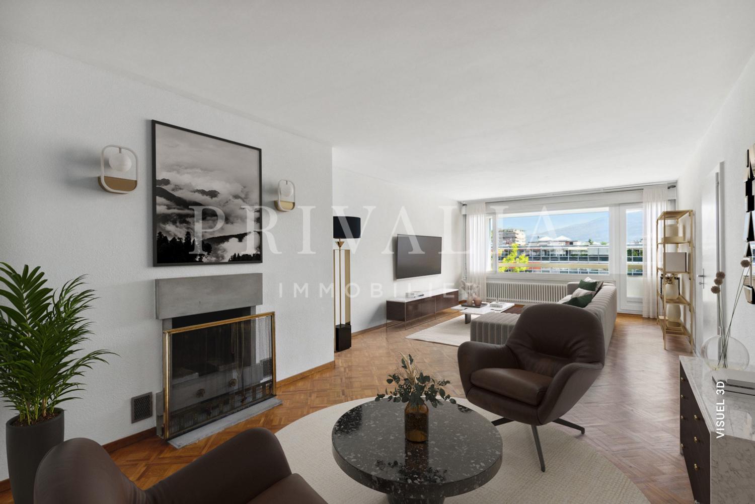 PrivaliaEn exclusivité – vente en SI : appartement traversant dernier au étage