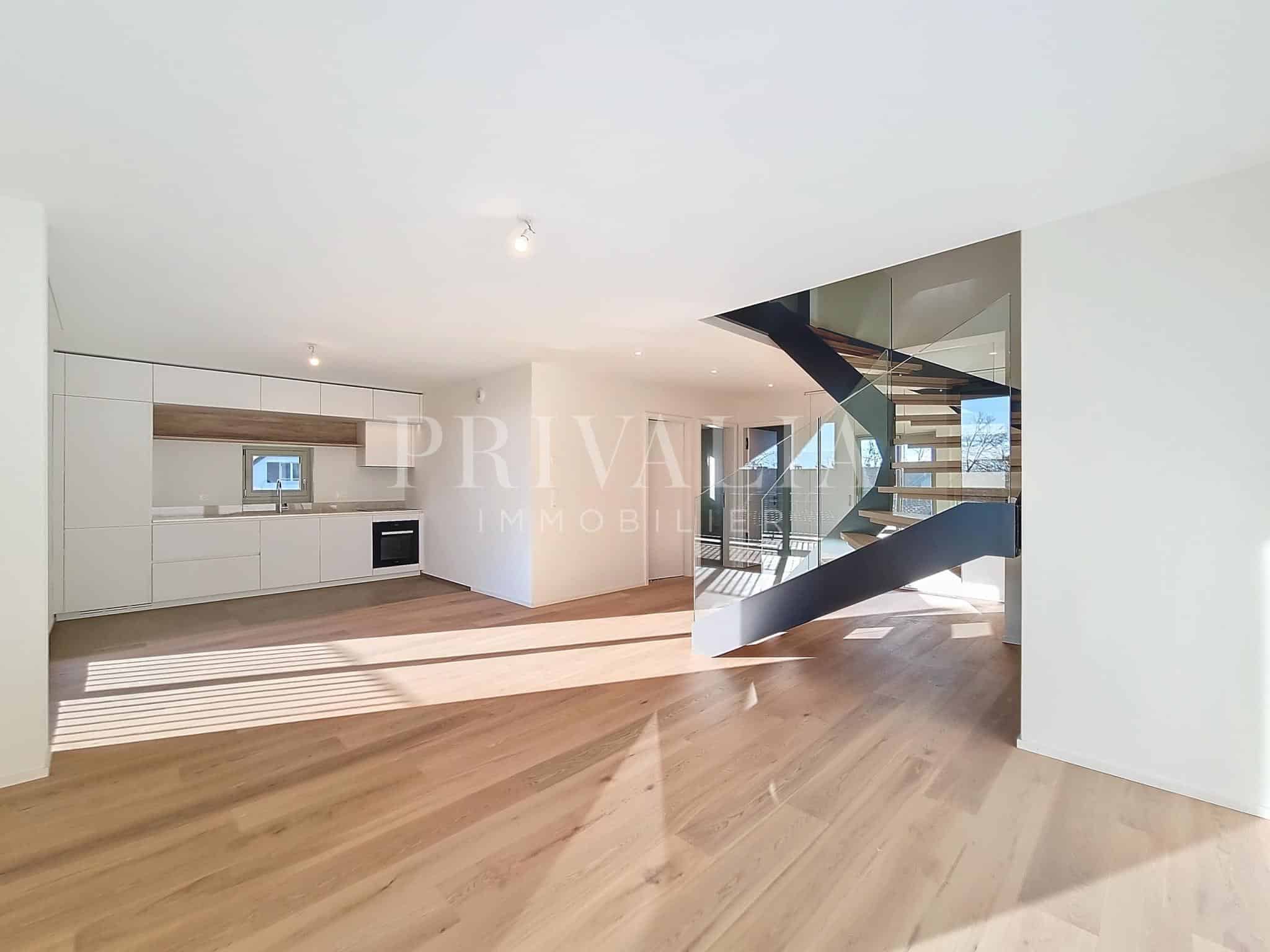 PrivaliaSuperb new duplex apartment in the Geneva countryside