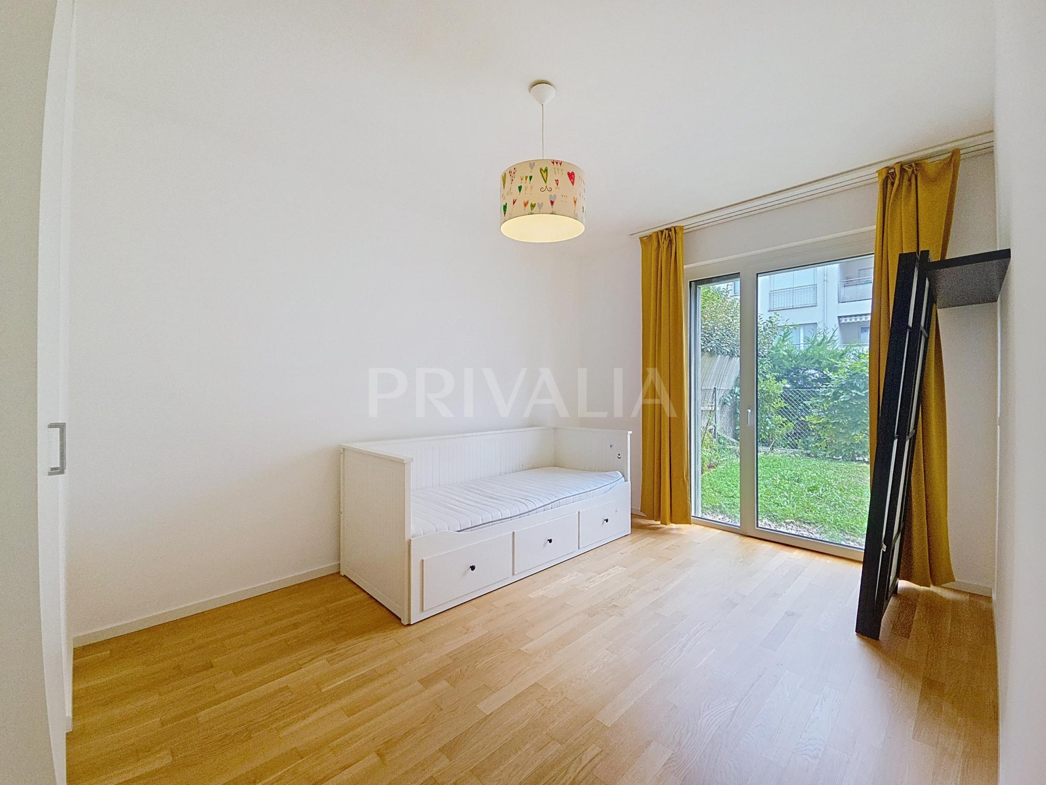 PrivaliaBel appartement en rez-de-jardin dans un immeuble récent