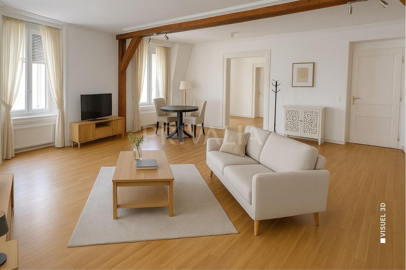 PrivaliaSpacious 2 ½ room apartment with terrace and parking space