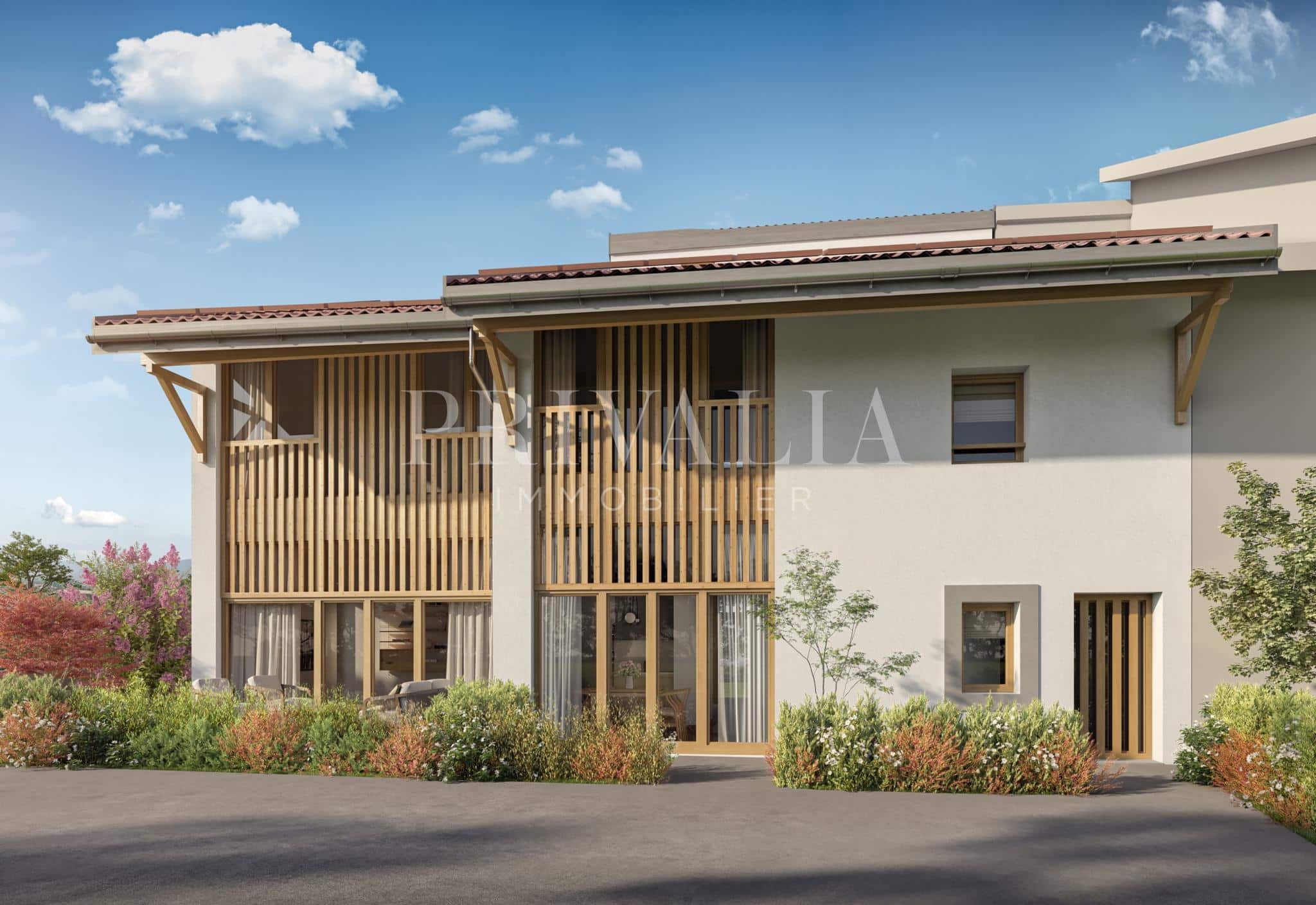PrivaliaTradition et modernité : Villa neuve HPE de 5 pièces à Plan-les-Ouates (C)
