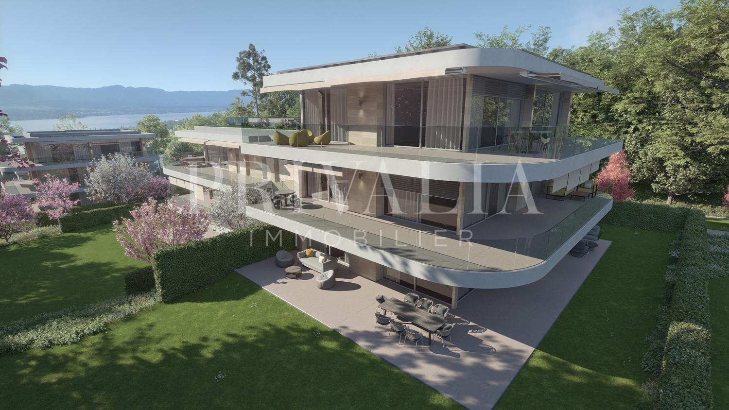 PrivaliaStunning Off-Plan Apartment of 362 sqm (PPE) with Large Terrace and Private Garden