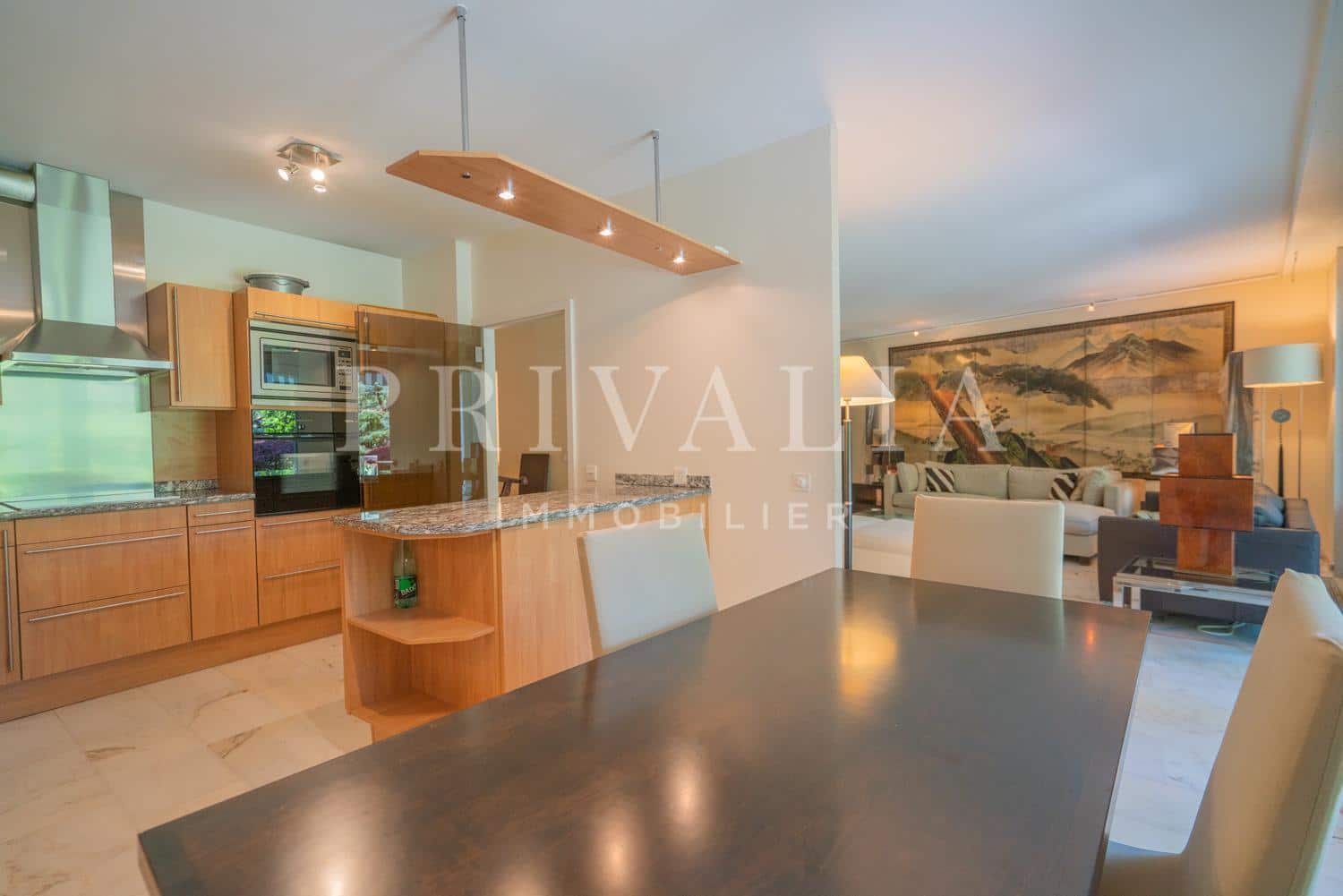 PrivaliaSuperbe appartement meublé en rez-de-jardin avec terrasse dans un bel environnement à proximité du lac