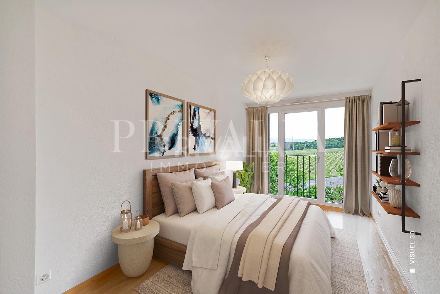 PrivaliaBright 143 m² duplex with balcony in Lully / Bernex
