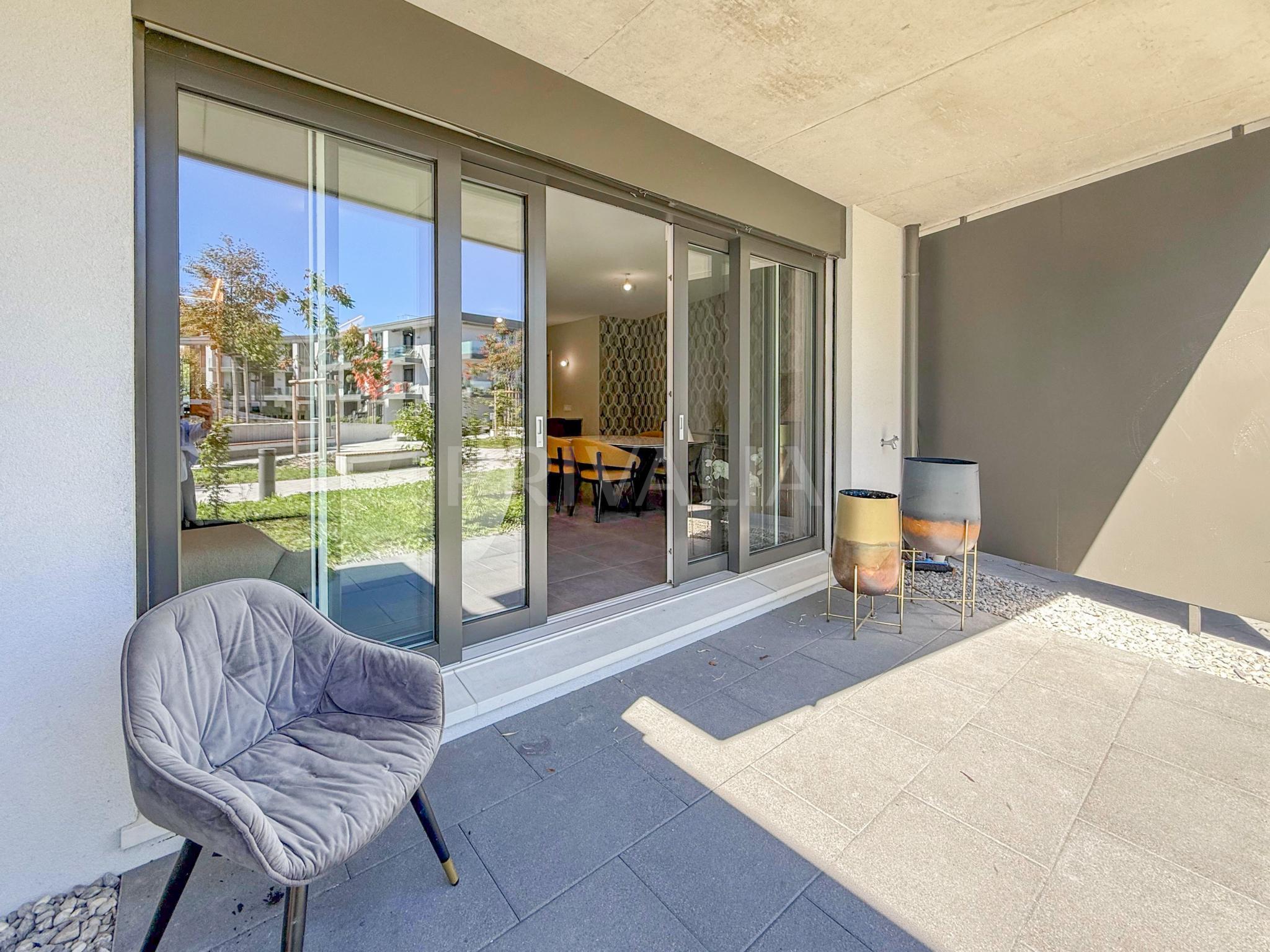 PrivaliaÉlégant 5 pièces avec terrasse privative au cœur de Chambésy