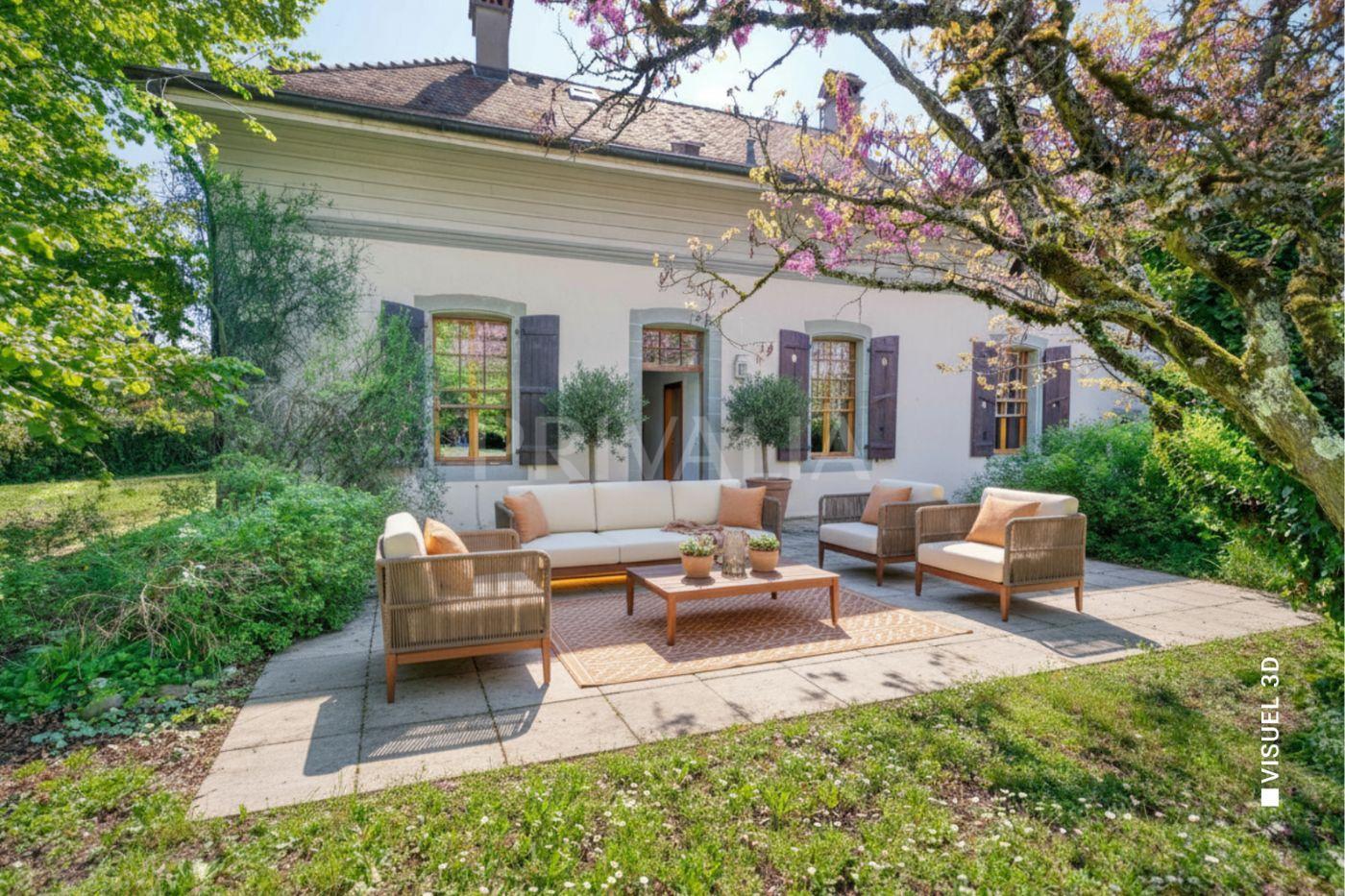 PrivaliaMagnifique maison de caractère au cœur du village de Cartigny