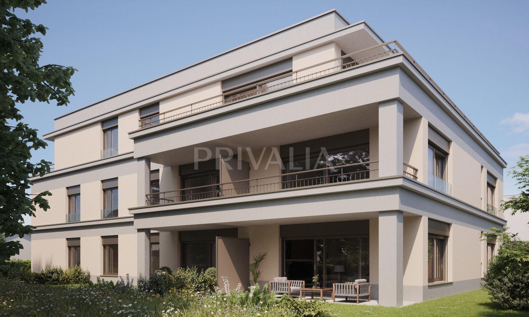 PrivaliaExclusive listing : Bright 3-bedroom through-apartment in Thônex